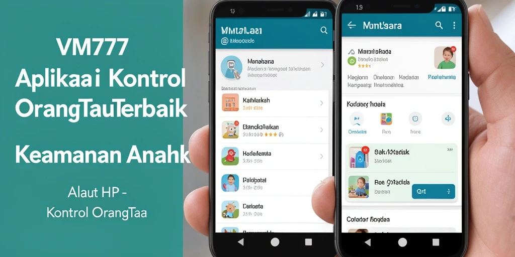 Tampilan antarmuka VM777 yang intuitif dan mudah digunakan.